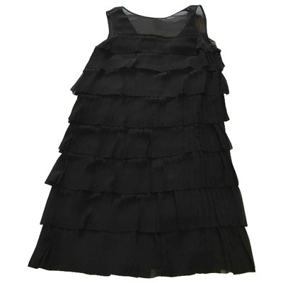 Pre-owned Ted Baker Mini Dress In Black