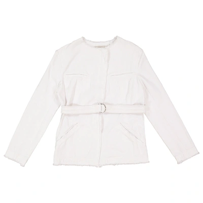 Pre-owned Vanessa Bruno Jacket In White