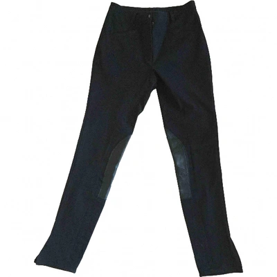 Pre-owned Prada Slim Pants In Black