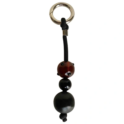 Pre-owned Costume National Bag Charm In Black