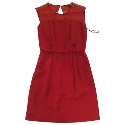 Pre-owned Whistles Mini Dress In Red