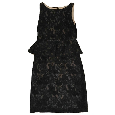 Pre-owned Alice And Olivia Mid-length Dress In Black