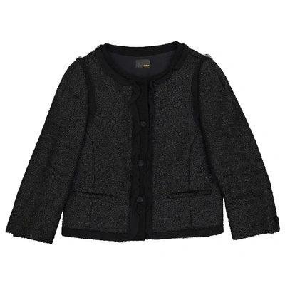Pre-owned Fendi Wool Jacket In Anthracite