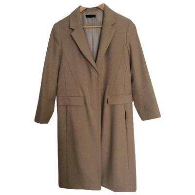Pre-owned The Row Wool Coat In Camel