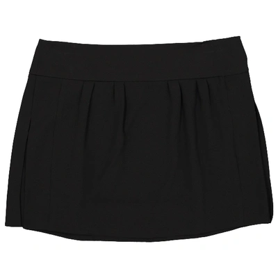 Pre-owned Chloé Silk Mini Skirt In Black