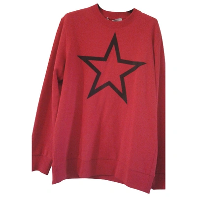 Pre-owned Givenchy Red Cotton Knitwear