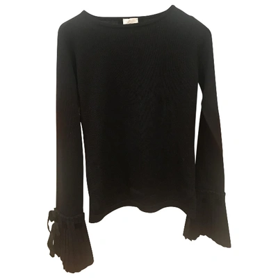 Pre-owned Valentino Wool Knitwear In Black