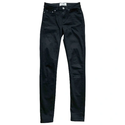 Pre-owned Acne Studios Slim Jeans In Black