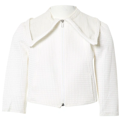 Pre-owned Giorgio Armani Jacket In White