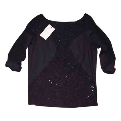 Pre-owned N°21 Black Cotton Top