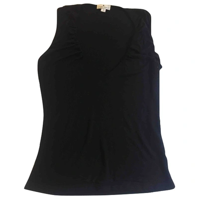 Pre-owned James Perse Black Synthetic Top