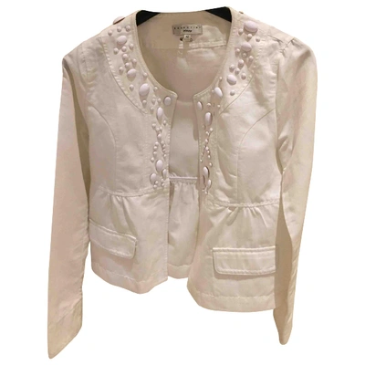 Pre-owned Essentiel Antwerp Short Vest In White