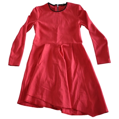 Pre-owned Maje Mid-length Dress In Red