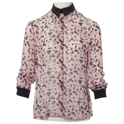 Pre-owned Antipodium Silk Shirt In Pink