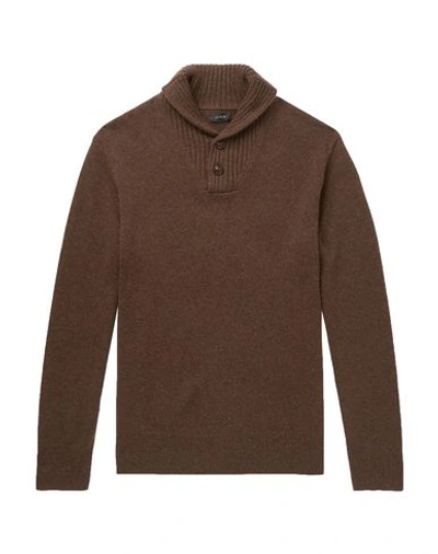 Jcrew Sweater In Dark Brown