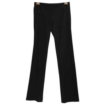 Pre-owned Elie Tahari Trousers In Black