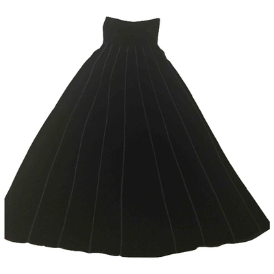 Pre-owned Emporio Armani Maxi Dress In Black