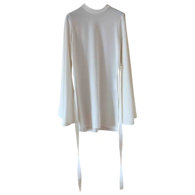 Pre-owned Ellery White Synthetic Top