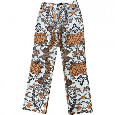 Pre-owned Roberto Cavalli Trousers In Other