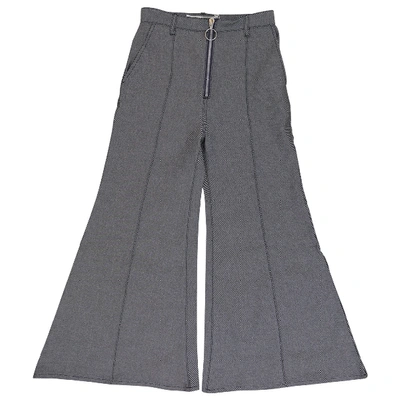 Pre-owned Marques' Almeida Trousers In Grey