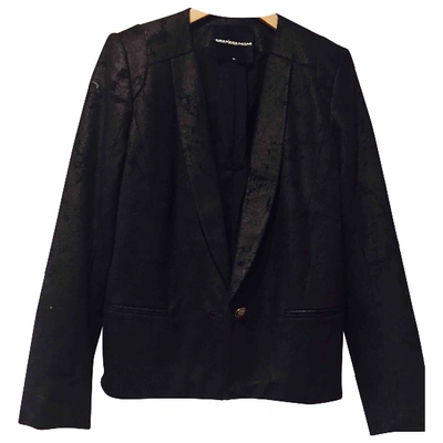 Pre-owned American Retro Black Polyester Jacket
