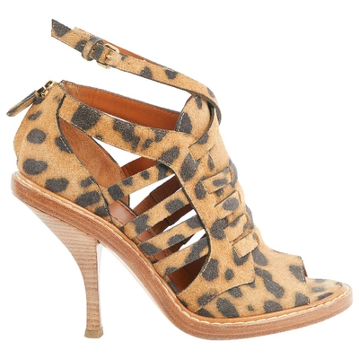 Pre-owned Givenchy Heels In Camel