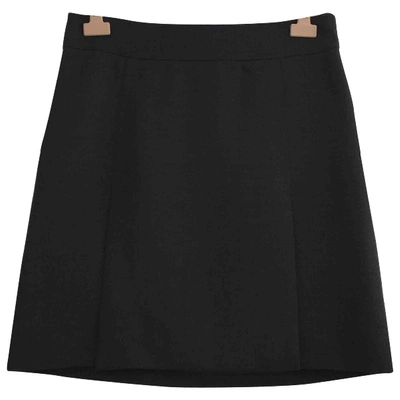 Pre-owned Dolce & Gabbana Mini Skirt In Black