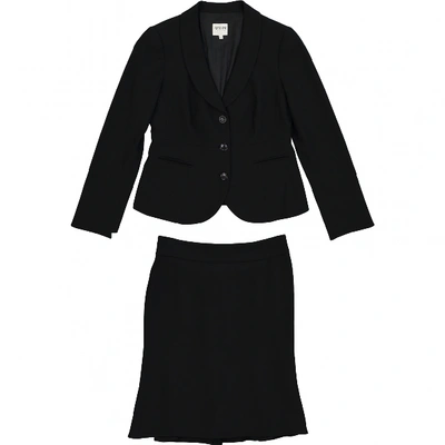 Pre-owned Armani Collezioni Wool Blazer In Black
