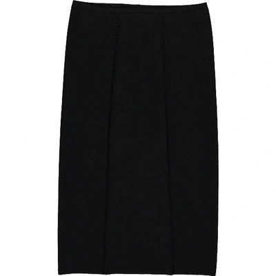 Pre-owned Alexander Wang Wool Mini Skirt In Black