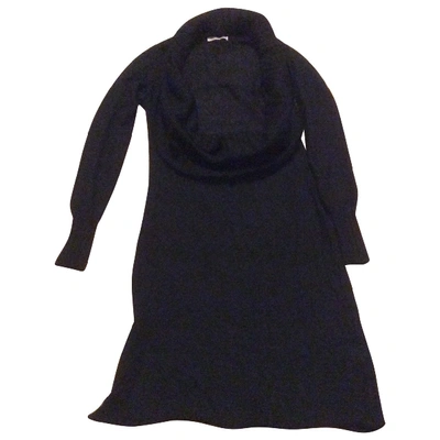 Pre-owned Jucca Wool Dress In Black