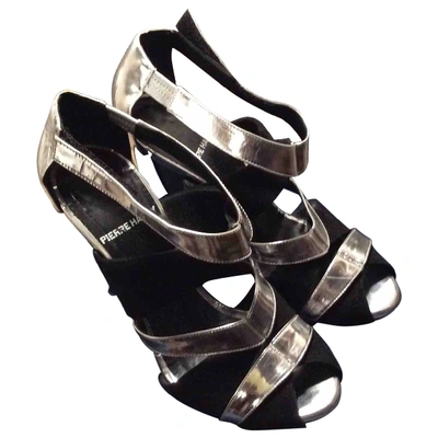 Pre-owned Pierre Hardy Leather Sandals In Silver