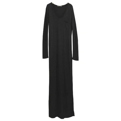 Pre-owned Alexander Wang T Maxi Dress In Anthracite