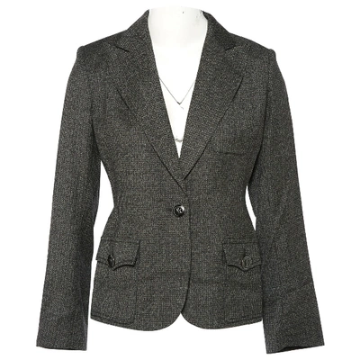 Pre-owned Barbara Bui Wool Blazer In Grey
