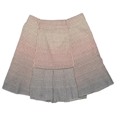 Pre-owned M Missoni Mid-length Skirt In Multicolour