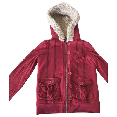 Pre-owned Marc Jacobs Jacket In Burgundy