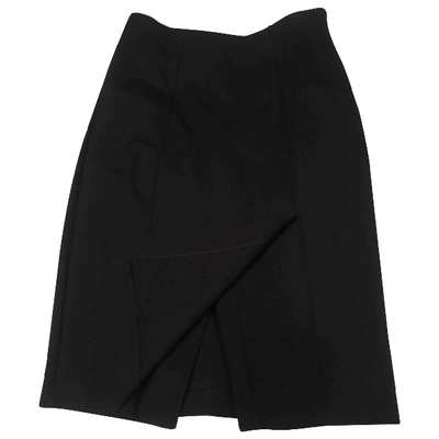 Pre-owned Maison Margiela Mid-length Skirt In Black