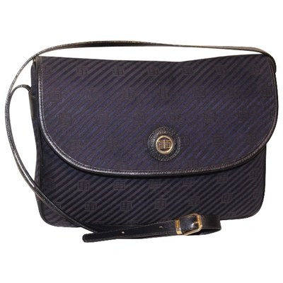 Pre-owned Emilio Pucci Cloth Handbag In Blue