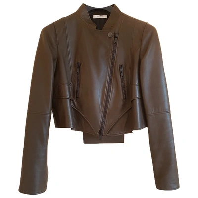 Pre-owned Givenchy Leather Jacket In Other