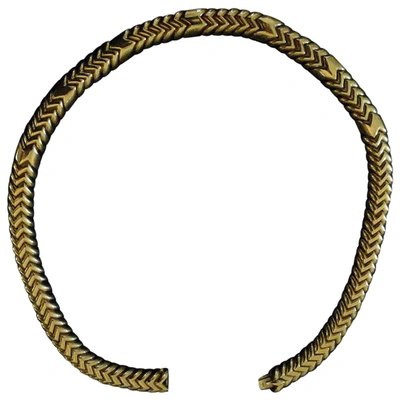 Pre-owned Bulgari Serpenti Yellow Gold Necklace