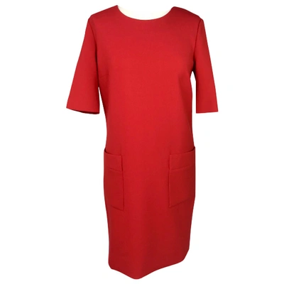 Pre-owned Diane Von Furstenberg Mid-length Dress In Red