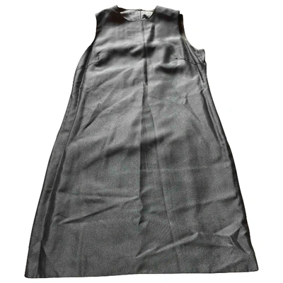 Pre-owned Emanuel Ungaro Mid-length Dress In Grey