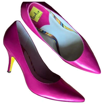 Pre-owned Paul Smith Leather Heels In Pink
