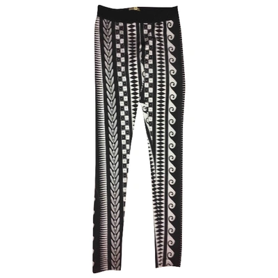 Pre-owned Fausto Puglisi Multicolour Synthetic Trousers
