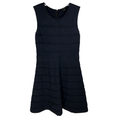 Pre-owned Theory Mid-length Dress In Blue