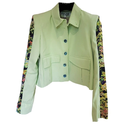 Pre-owned Kenzo Jacket In Green