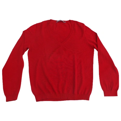 Pre-owned Tiger Of Sweden Silk Knitwear In Red