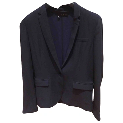 Pre-owned The Kooples Navy Polyester Jacket