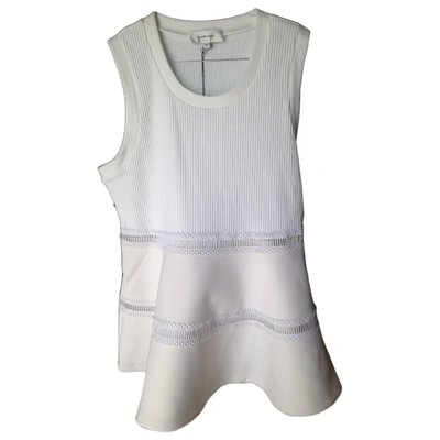 Pre-owned Carven Tunic In White
