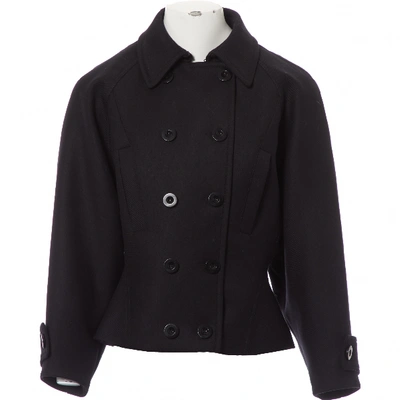 Pre-owned Barbara Bui Wool Jacket In Black