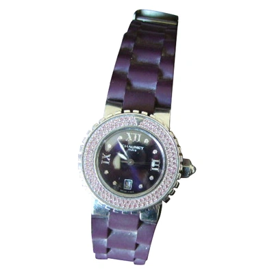 Pre-owned Chaumet Class One  Watch In Purple